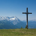 Kreuz sdlich des Gipfel