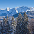 Elmauer Alm - Terrassenblick