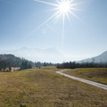 Blick zum Wetterstein
